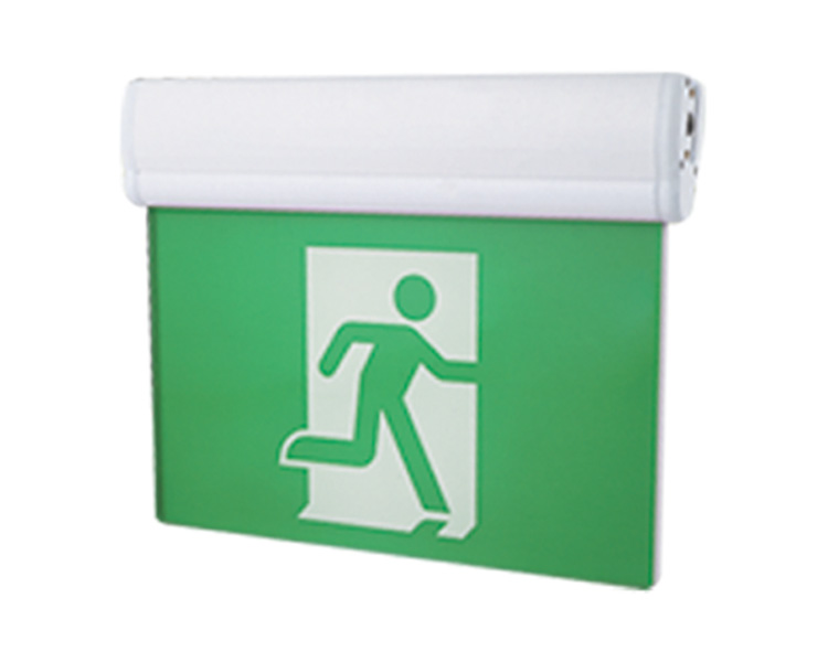 JELRM Aluminum 6 Inch Running Man LED Emergency Exit Sign