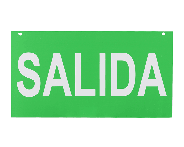 SALIDA Sign Acrylic Panel