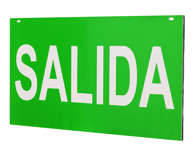 SALIDA Sign Acrylic Panel