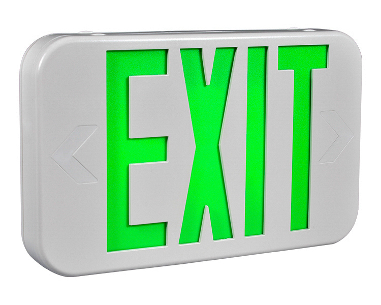 EZXTEU2BCWEM (EZCXTEU2BCWEM)-Bi-Color Compact Size LED Exit Sign