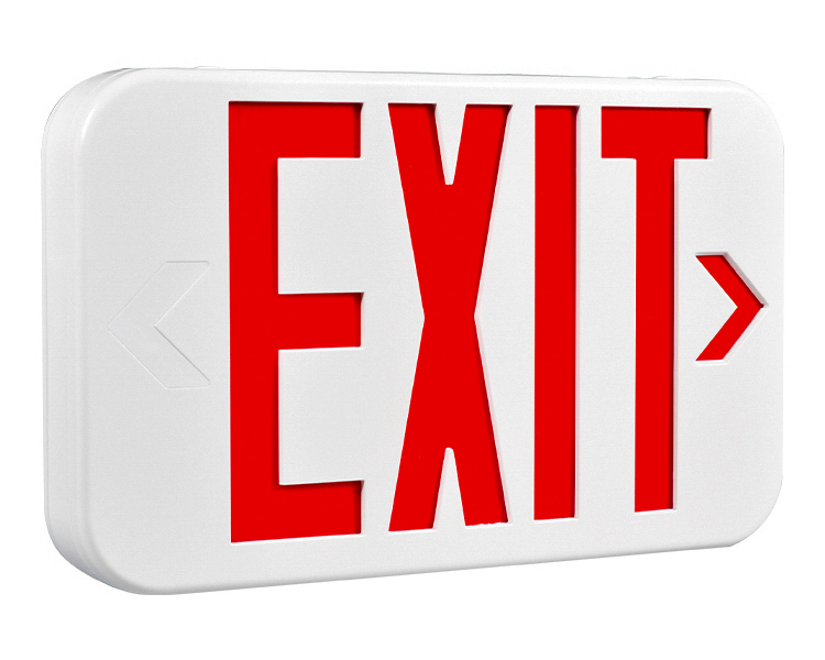 EZXTEU2BCWEM (EZCXTEU2BCWEM)-Bi-Color Compact Size LED Exit Sign