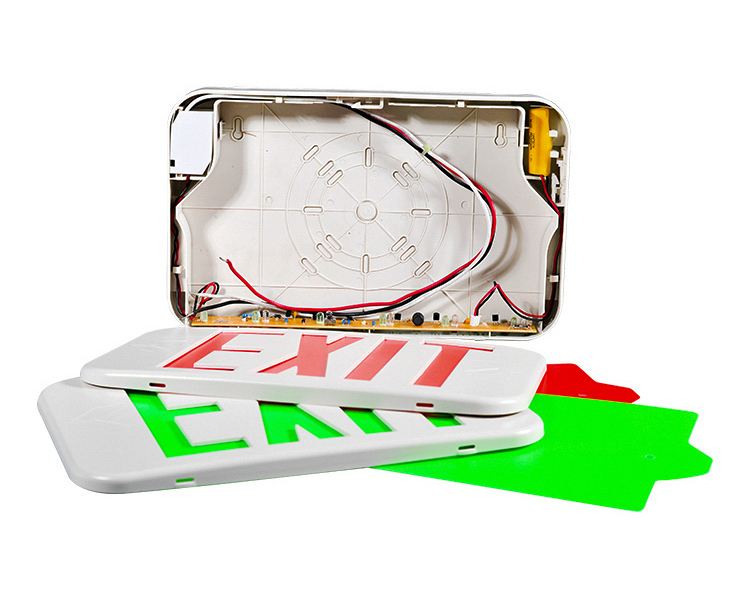 EZXTEU2BCWEM (EZCXTEU2BCWEM)-Bi-Color Compact Size LED Exit Sign