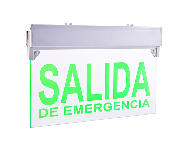 LE297-LED Emergency Exit Sign With Acrylic Panel