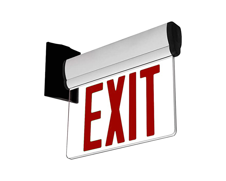 JELBEX2RM-Double Face LED Emergency Exit Sign With Mirror Paper