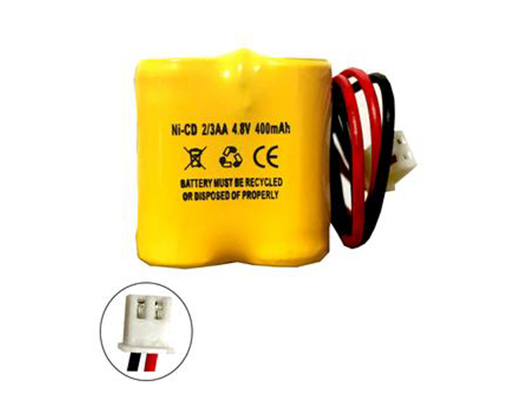 Ni-Cad Battery 4.8V 400mAh